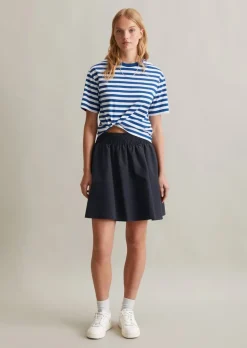 Ausgestellter Rock aus Organic-Cotton-Mix