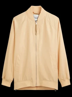 Aviator-Blouson relaxed aus recyceltem Polyester-Twill