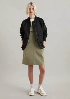 Aviator-Blouson relaxed aus recyceltem Polyester-Twill