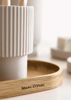 Bad-Ablage Model The Wave aus echtem Eichenholz