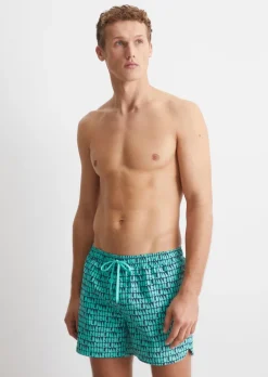 Badeshorts aus recyceltem Material