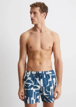 Badeshorts aus recyceltem Material