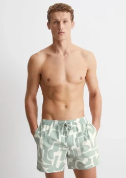 Badeshorts aus recyceltem Material