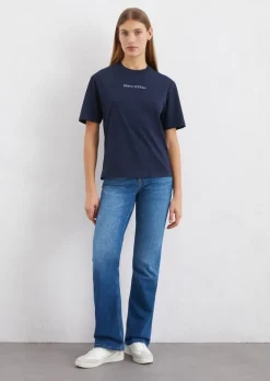 Basic Logo-T-Shirt regular aus Organic Cotton