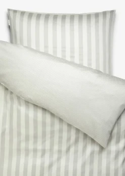 Bettwäsche-Set Model Classic Stripe aus Bio-Baumwoll-Satin