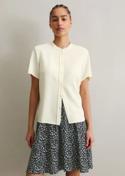 Bluse regular aus TENCEL™ Lyocell