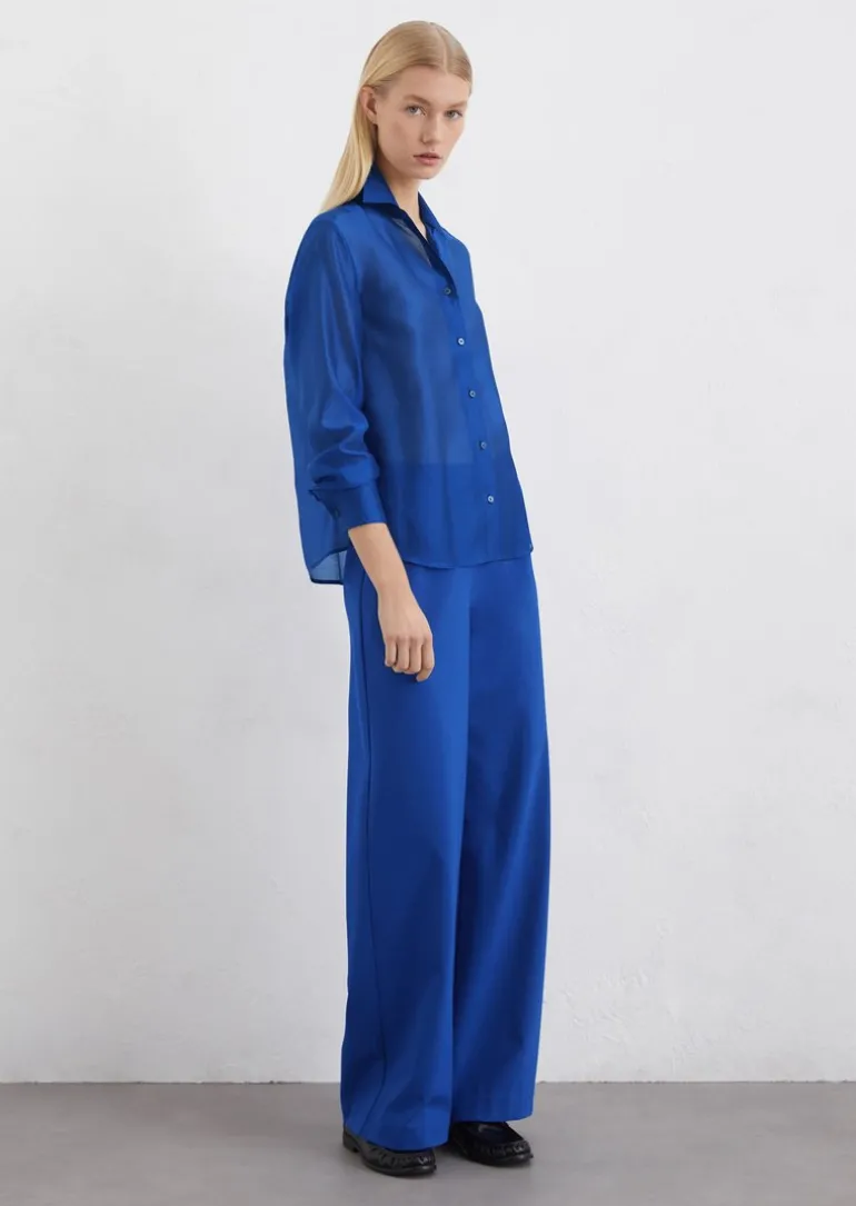 Bluse relaxed aus TENCEL™ Lyocell-Mix