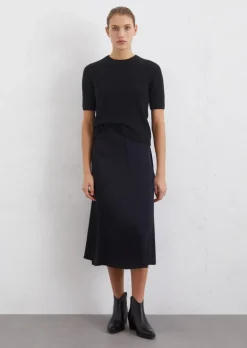 Bouclé-Pullover slim aus Organic Cotton-Mix