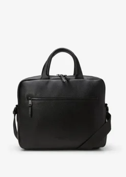 Business-Bag medium aus einer Lederalternative aus recyceltem Polyester