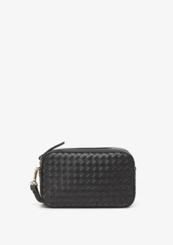 Camera Bag small mit Flechtstruktur