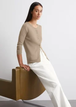 Cardigan slim aus feiner Merinowolle