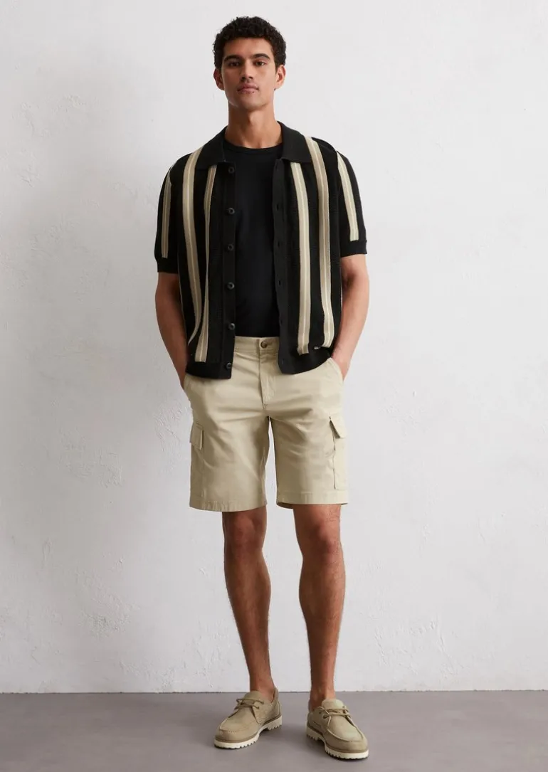 Cargoshorts Model Reso regular aus leichtem Bio-Baumwoll-Twill