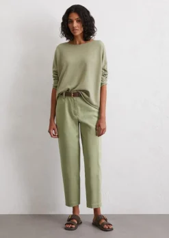 Chino Model Kalni tapered aus Organic Cotton Stretch