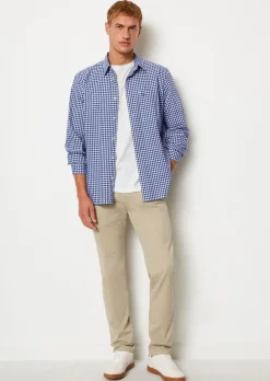 Chino Model Malmö slim aus Bio-Baumwoll-Twill