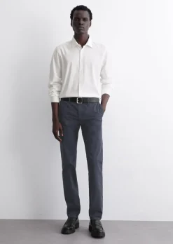 Chino Model Malmö slim aus Bio-Baumwoll-Twill