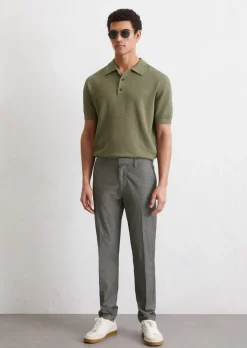 Chino Model Morot aus leichtem Bio-Baumwoll-Chambray