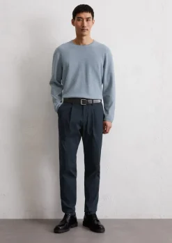 Chino Model Morot Jogger Pleats aus Bio-Baumwoll-Mix