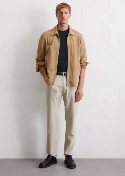 Chino Model Osby Jogger aus Baumwoll-Leinen-Mix