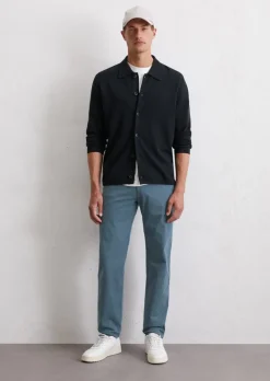 Chino Model Osby tapered aus Bio-Baumwolle-Mix