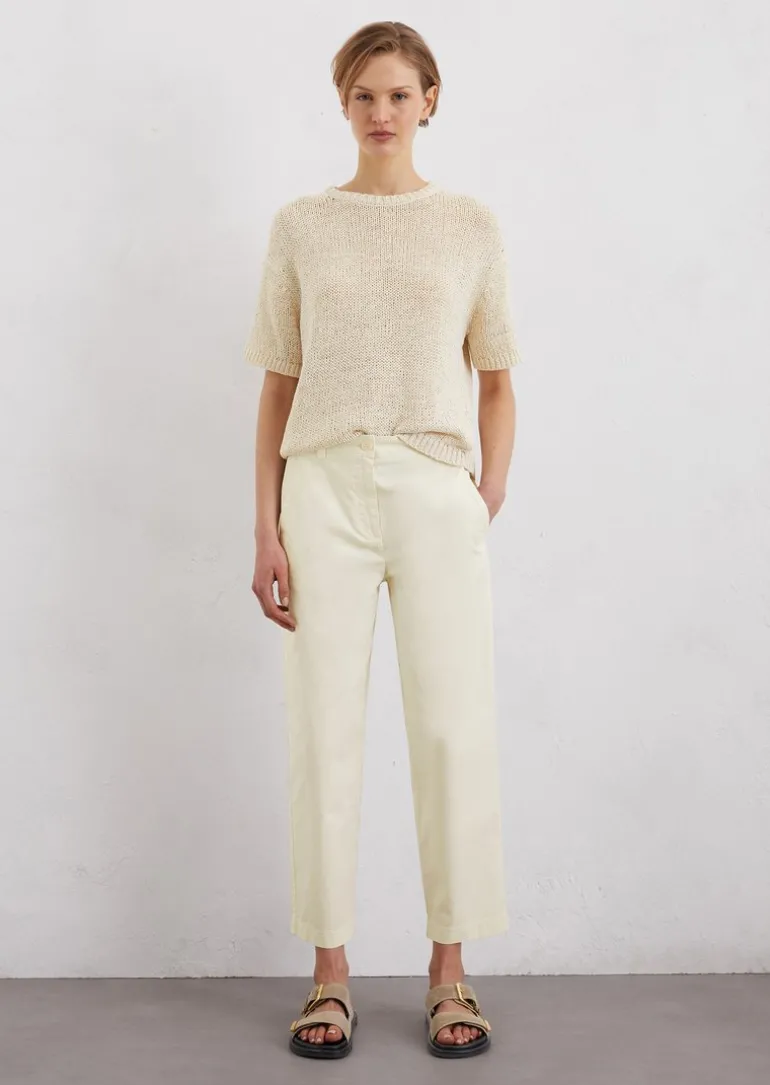 Chino Model Rimka tapered aus Organic Cotton-Stretch-Twill