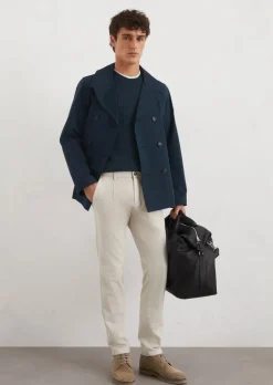 Chino Model Stig Jogger pleats shaped mit Bundfalten-Details