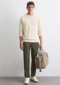 Chino Model Stig shaped aus Bio-Baumwoll-Lyocell-Mix