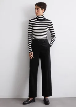 Cordhose Model Lande wide aus Bio-Baumwoll-Mix