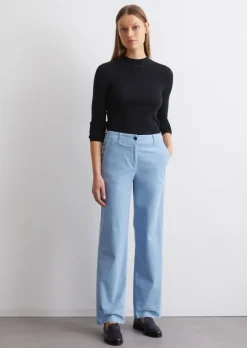 Cordhose Model Lande wide aus Bio-Baumwoll-Mix