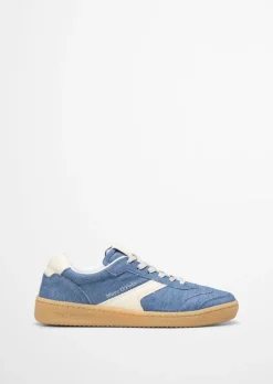 Court-Sneaker aus Denim