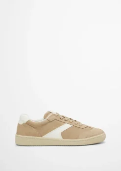 Court-Sneaker aus edlem Rindleder