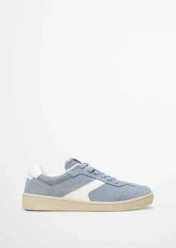 Court-Sneaker aus hochwertigem Velours-Rindleder