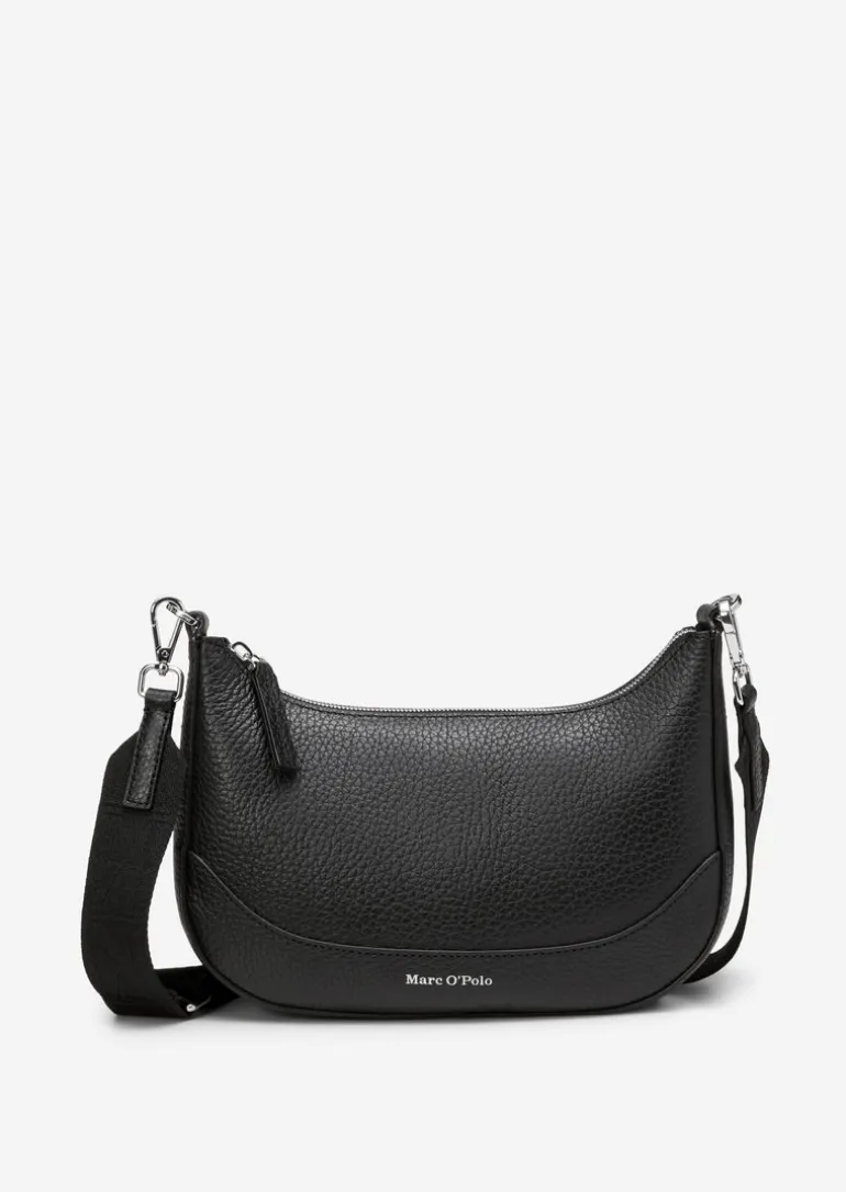 Crossbody Bag small aus fein genarbtem Rindleder