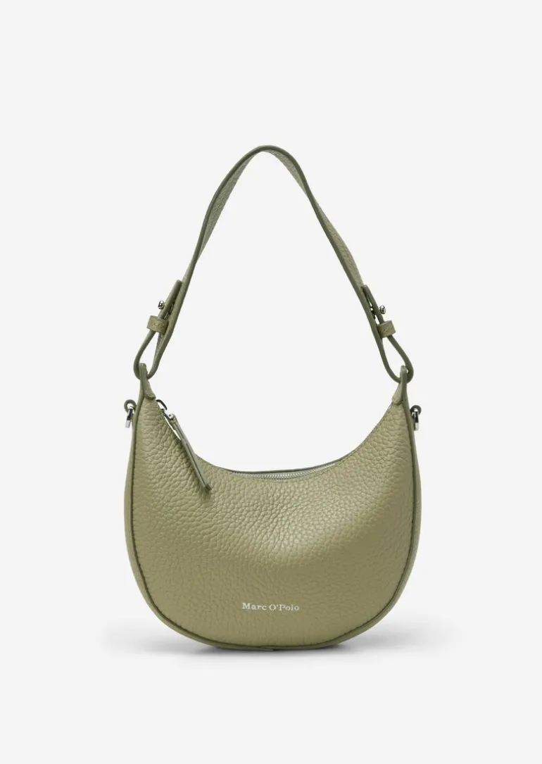 Crossbody Bag small aus fein genarbtem Rindleder