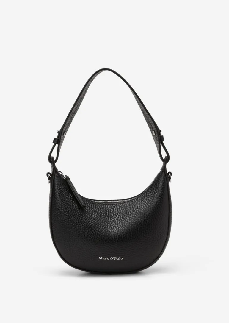 Crossbody Bag small aus fein genarbtem Rindleder