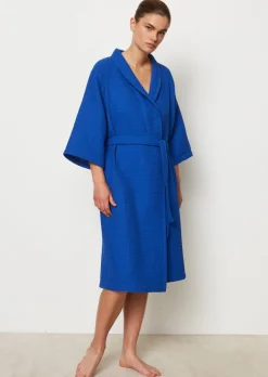 Damen-Bademantel Model Essential aus Waffel-Piqué