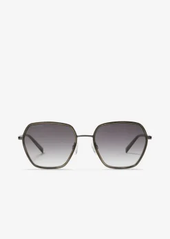 Damen-Sonnenbrille aus leichtem Metall