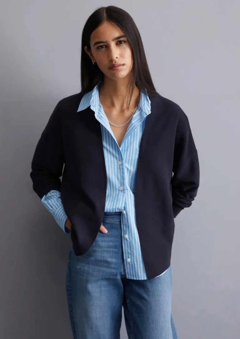 DfC Cardigan relaxed aus reinem Organic Cotton