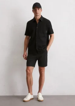 DfC Jersey-Shorts regular mit feiner Waffelstruktur