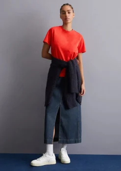 DfC Logo-T-Shirt regular aus Organic Cotton