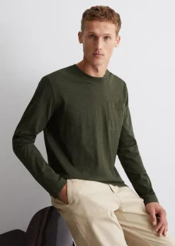 DfC Longsleeve regular in Heavy-Slub-Jersey-Qualität