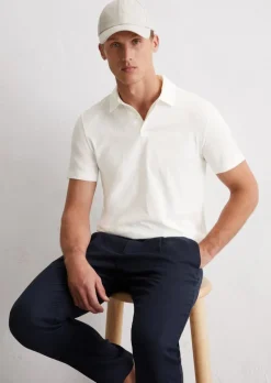 DfC Poloshirt Jersey shaped in softer Slub-Jersey-Qualität