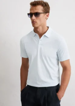 DfC Poloshirt Jersey shaped in softer Slub-Jersey-Qualität