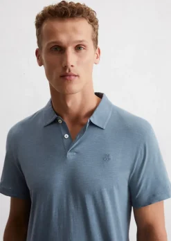 DfC Poloshirt Jersey shaped in softer Slub-Jersey-Qualität