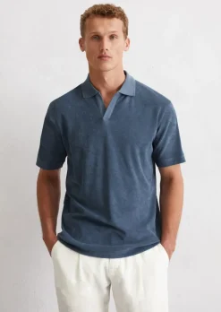 DfC Poloshirt regular aus Bio-Baumwoll-Frottee