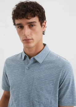 DfC Poloshirt Slub-Jersey regular aus weichem Slub-Jersey