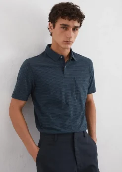 DfC Poloshirt Slub-Jersey regular aus weichem Slub-Jersey