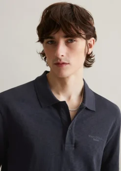 DfC Poloshirt Slub-Jersey regular aus reiner Bio-Baumwolle