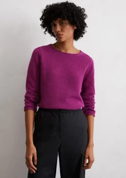 DfC Pulover regular aus softem Baumwoll-Garn