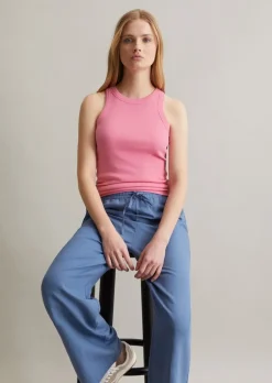 DfC Ripp-Top slim aus reinem Organic Cotton