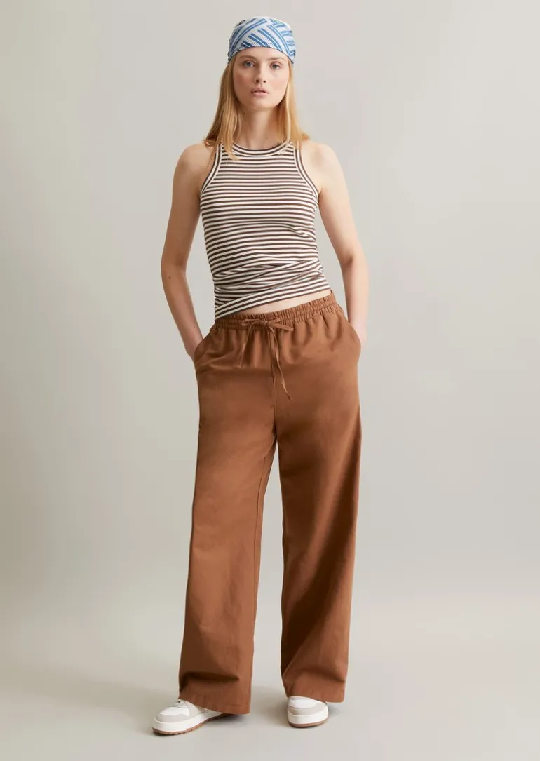 DfC Ripp-Top slim aus reinem Organic Cotton